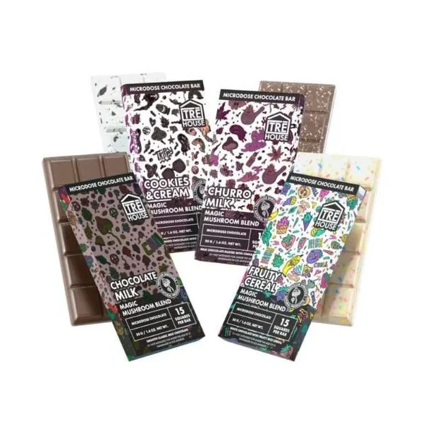 TRE House Magic Mushroom Chocolate Bar Fruity Cereal