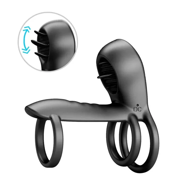 Triple Ring Vibrator - Jammy | 12 Modes, Erection, Clitoris & G-Spot