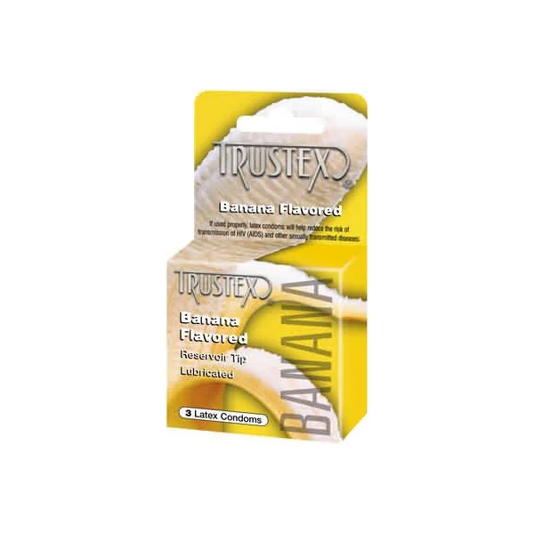 TRUSTEX CONDOMS-BANANA