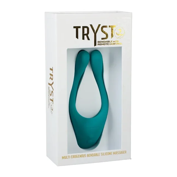 Tryst V2 Bendable Multi Zone Massager w/Remote – Teal
