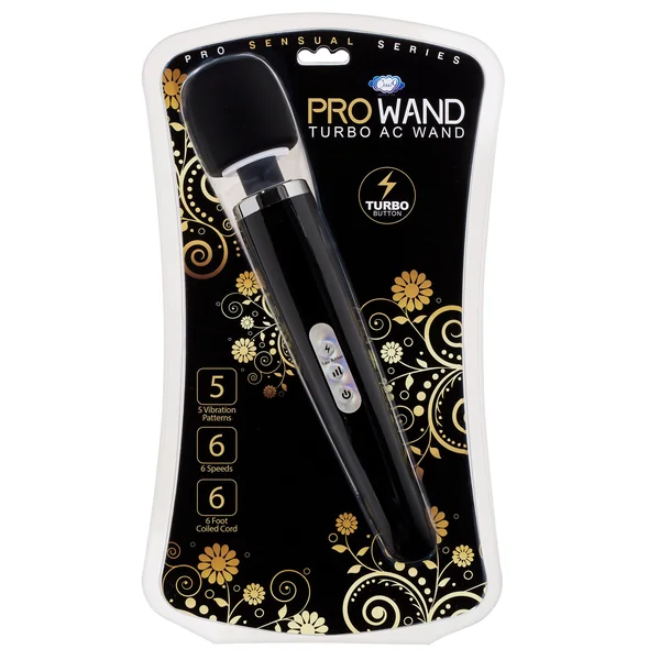 TURBO AC POWER WAND – BLK PRO SENSUAL SERIES
