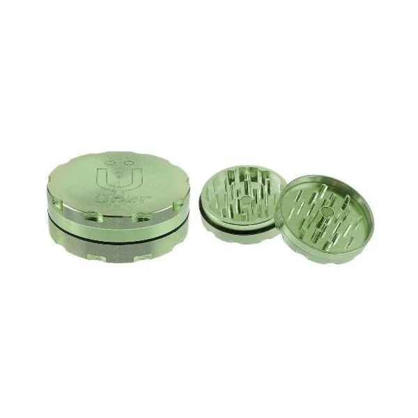 Uber Grinder 2pc CNC 76mm 3in Green