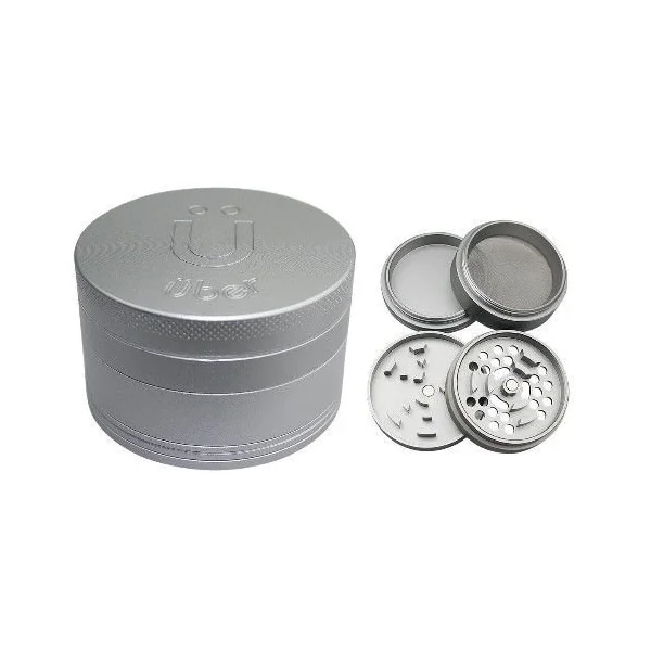 Uber Grinder 5.0 2.5in 5pc 63mm CNC Matte Grey