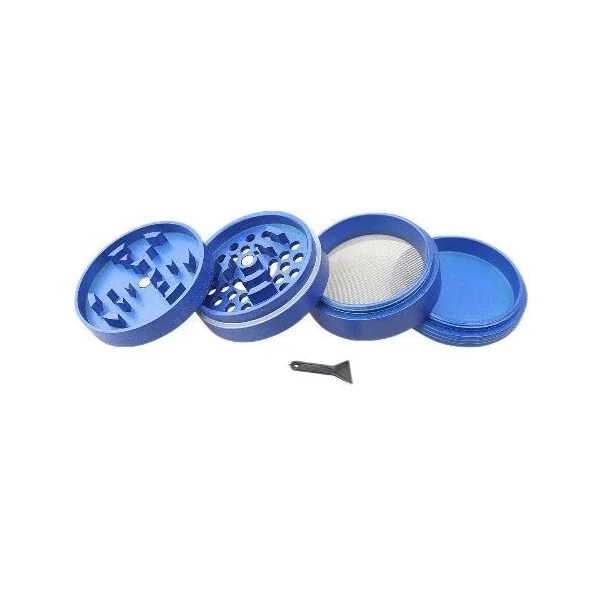 Uber Grinder 5.0 None Stick 4pc 2.5in 63mm Matte Blue