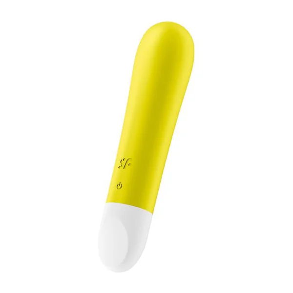 Ultra Power Bullet 1 Vibrator - Red-Yellow - 4.2 Inch