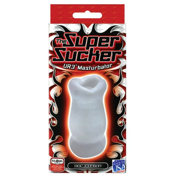 Ultraskyn Super Sucker Masturbator - Clear