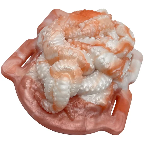 Uncover Creations The Tentacle Grinder Silicone Grinding Toy - Marble Firelight