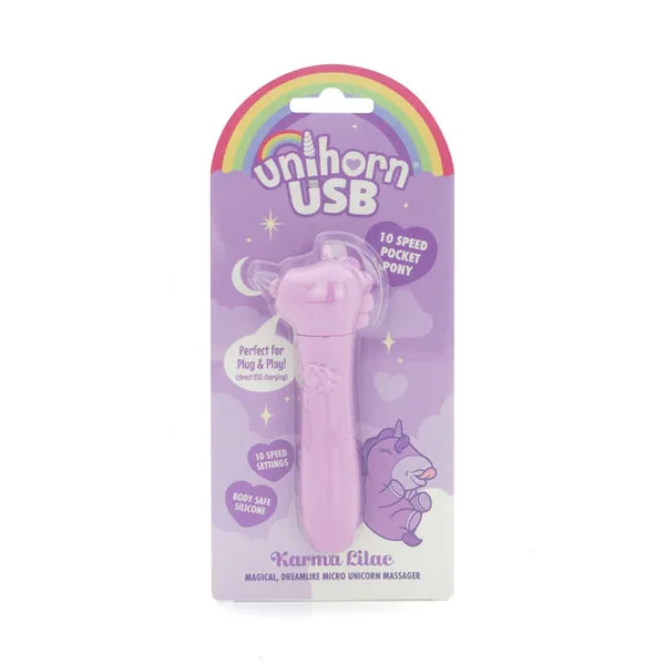 Unihorn Vibrating Bullet Karma Lilac by Creative Concepts