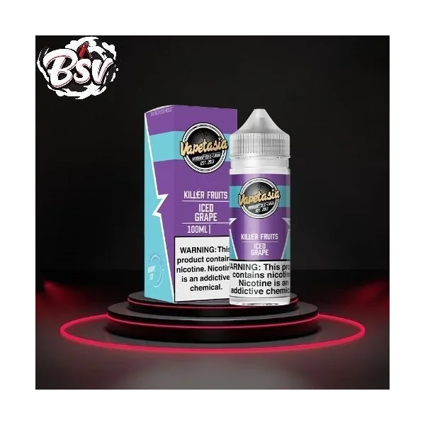 Vapetasia Killer Fruits Iced Grape 6MG