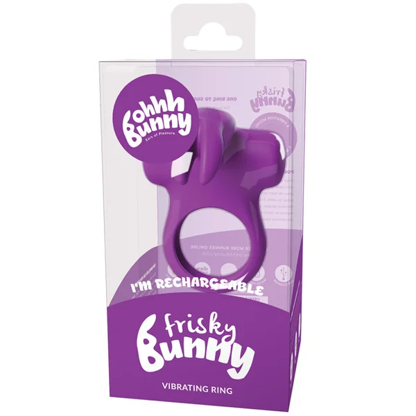 VEDO FRISKY BUNNY VIBRATING RING PURPLE