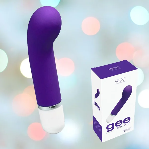 VeDO 'Gee' Mini G-Spot Rechargeable Waterproof Vibrator - Indigo