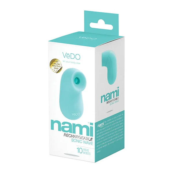 Vedo Nami Rechargeable Sonic Vibe - Tease Me Turquoise
