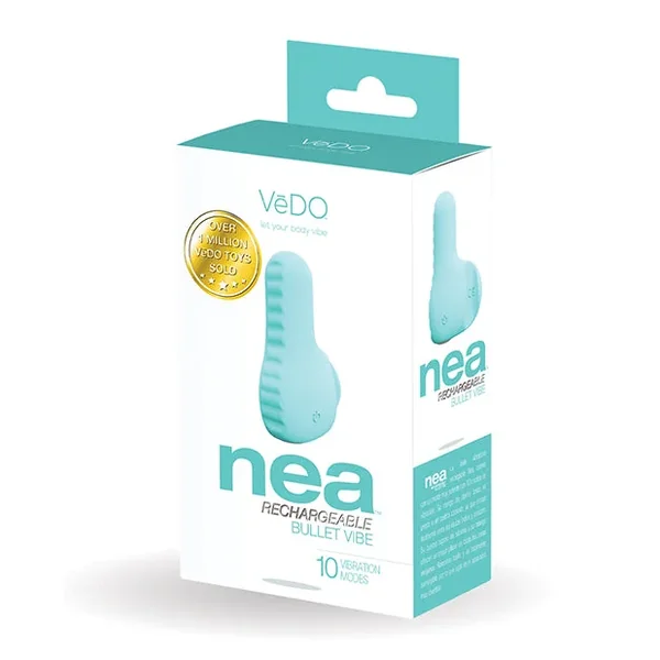 VeDO Nea Rechargeable Finger Vibe – Tease Me Turquoise