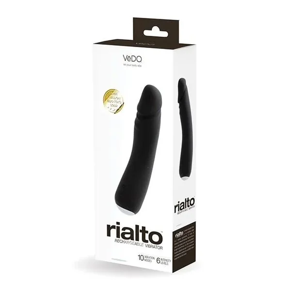 VeDo Rialto Rechargeable Vibe – Black Pearl