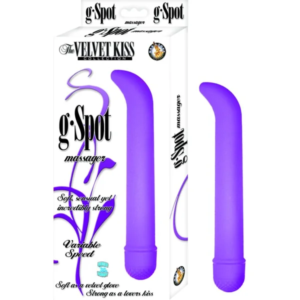 VELVET KISS COLLECTION G SPOT MASSAGER PURPLE