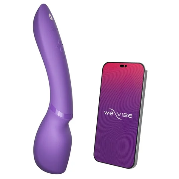 Vibrateur Puissant - We-Vibe Wand 2 | 10 Modes de Vibrations Profondes & Percutantes