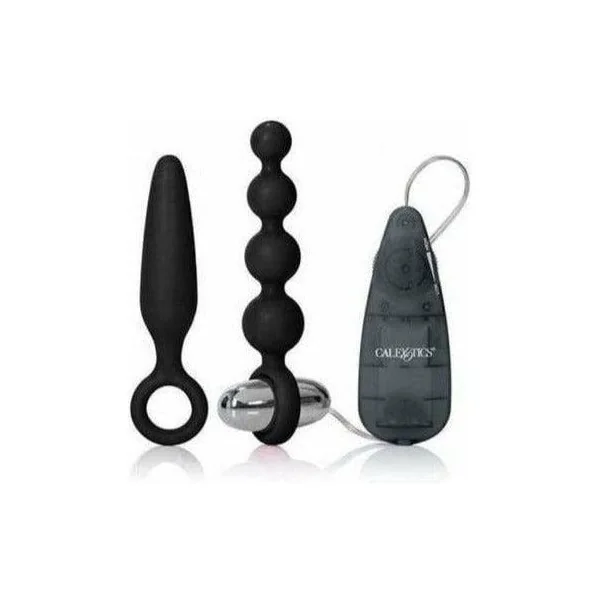 Vibrating Anal Plug - Vibro Kit - Calexotics