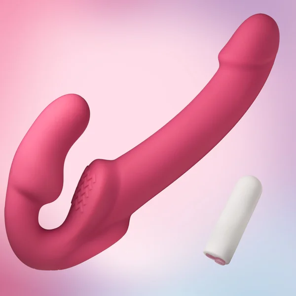 Vibrating Strapless Strap-On