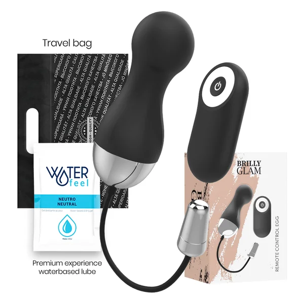 Vibrator bullet massager egg brilly glam Ian remote control stimulator sex toy women