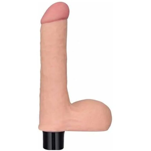Vibrator - Lovetoy - Real Softee 8 inches with testicles