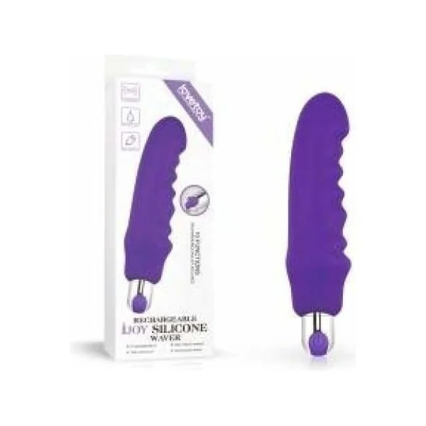 Vibrator rechargeable - Lovetoy - Ijoy Silicone Wave