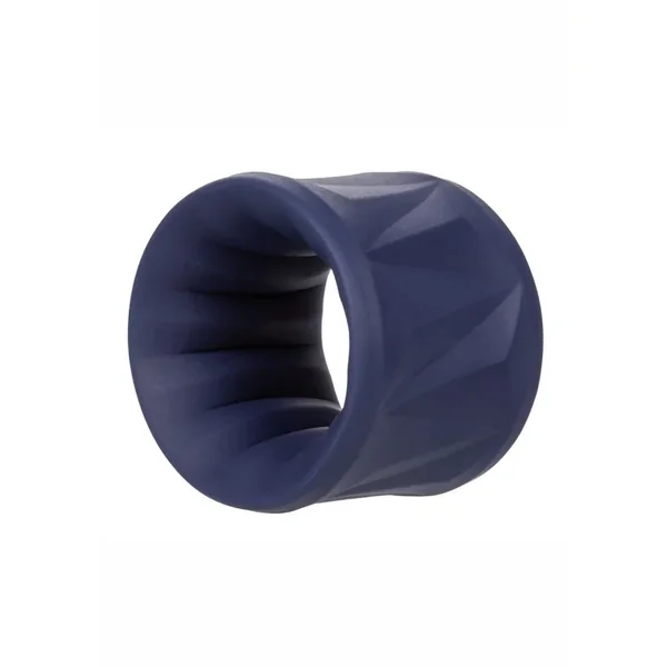 Viceroy Reverse Stamina Ring Silicone Cock Ring – Blue