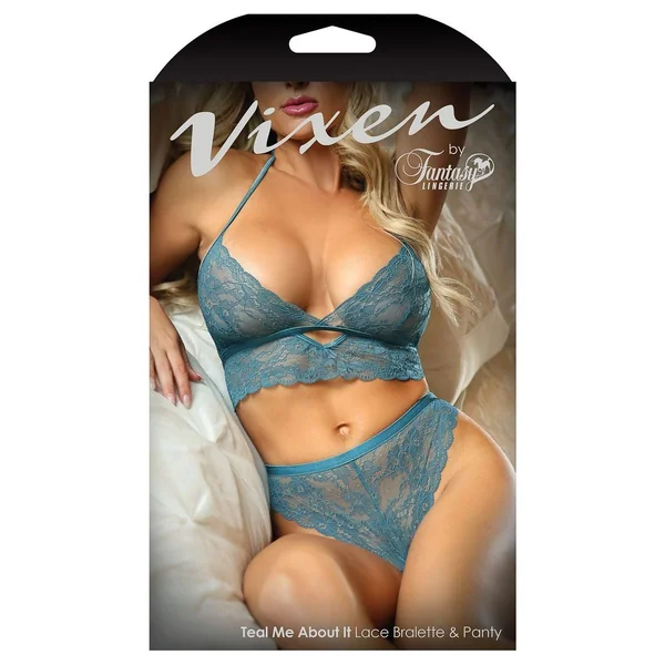 Vixen Teal Me About It by Fantasy Lingerie