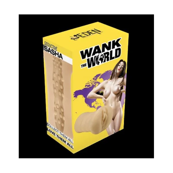 WANK THE WORLD SEDUCTIVE SASHA MASTURBATOR