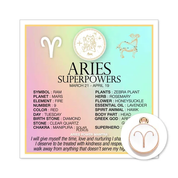 Warm Human – Mini Card Zodiac Aries