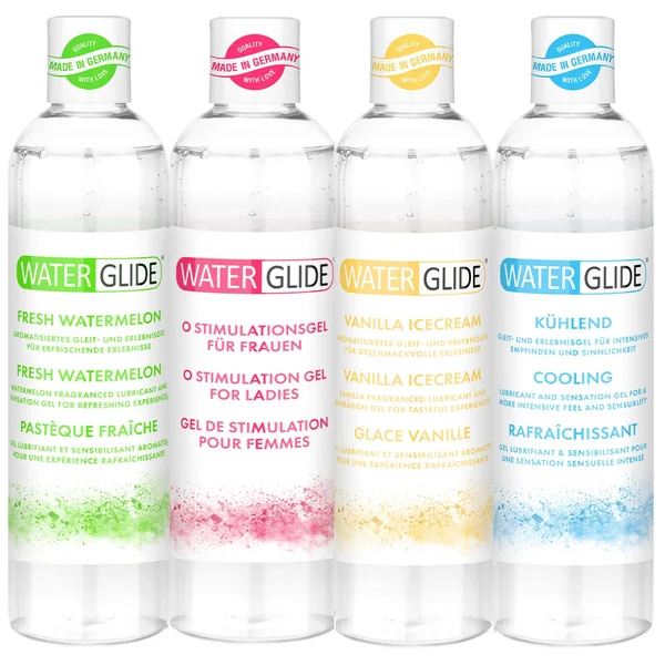 Waterglide Lubricant Orgasm Gel Flavoured/Nature