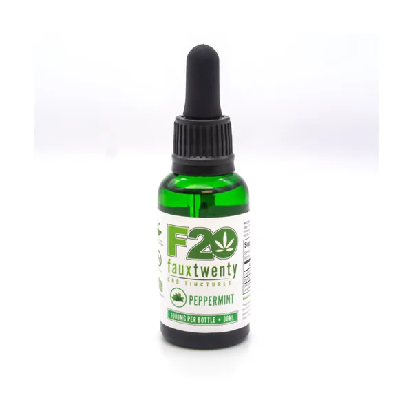 (WD) FAUX 20 PEPPERMINT CBD 10 TINCTURE 30 ML BOTTLE