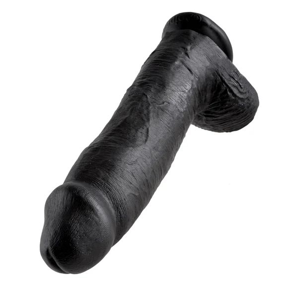 (WD) KING COCK 12 IN COCK W/BA BLACK