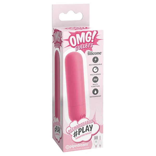 (WD) OMG # PLAY RECHARGEABLE B PINK