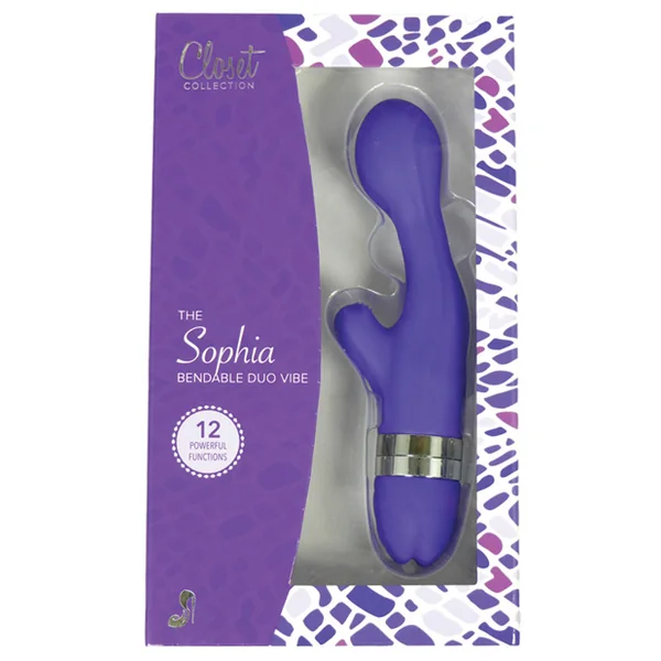 (WD) SOPHIA BENDABLE DUO VIBE PURPLE