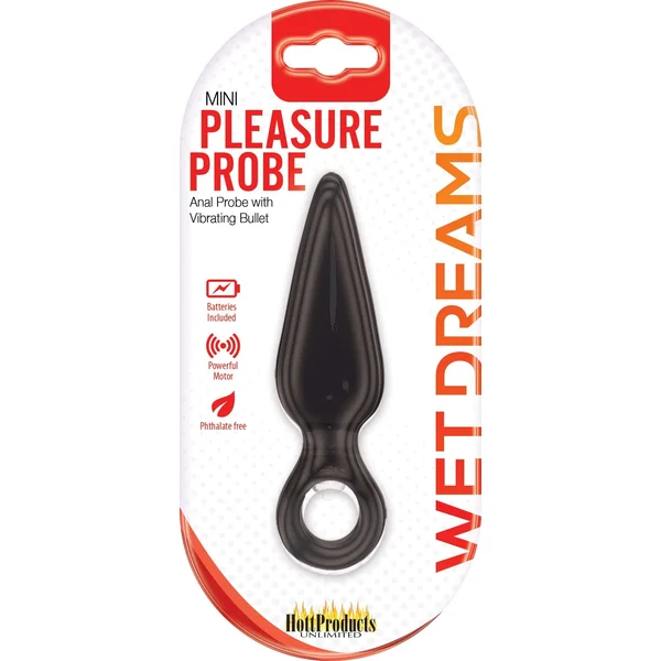 Wet Dreams Mini Pleasure Probe - Black