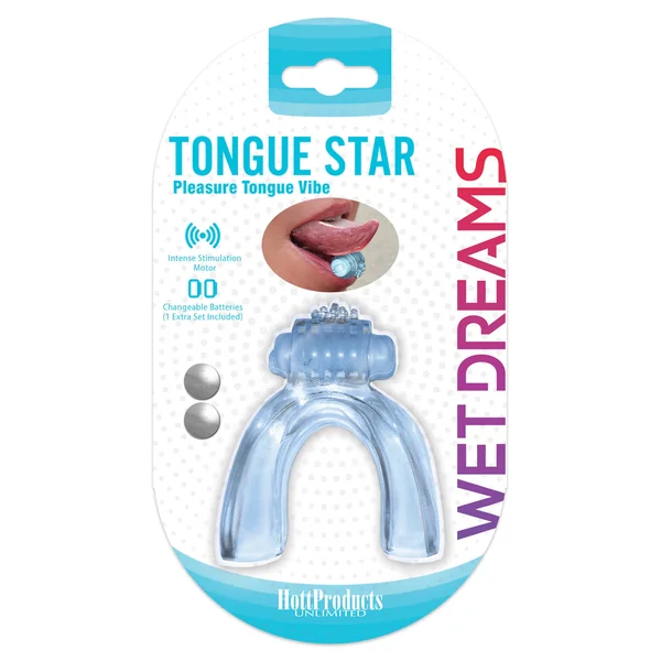 Wet Dreams Tongue Star - Blue
