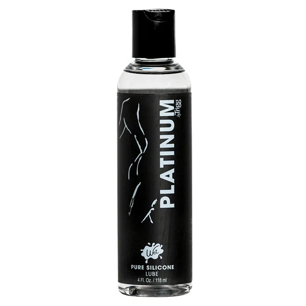 Wet Platinum Silicone Lubricant 4oz