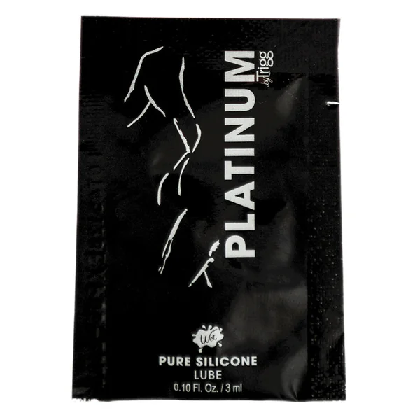 Wet Platinum Silicone Lubricant Pillow Pack 0.10oz