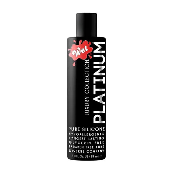 Wet Platinum Silicone-Based Premium Personal Lubricant