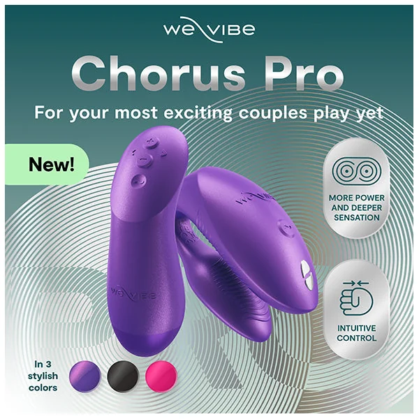 We-Vibe™ Chorus Pro Vibrator Interactive Couples Masturbator
