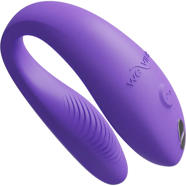 We-Vibe Sync Go App Enabled Waterproof Rechargeable Couples Vibrator - Purple