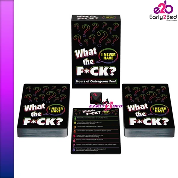 What the F-ck Fck F*ck Fk – I Never Have Game Adult Fun Friend F*cking Card Game
