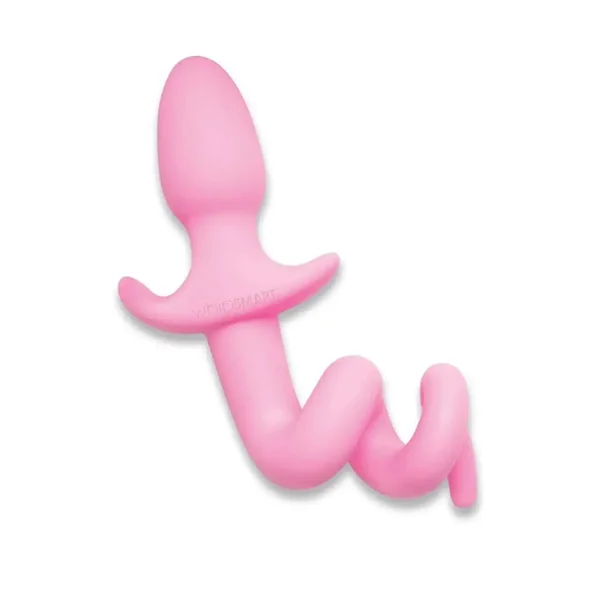 Whipsmart Furry Tales 3.5" Silicone Pig Tail Butt Plug