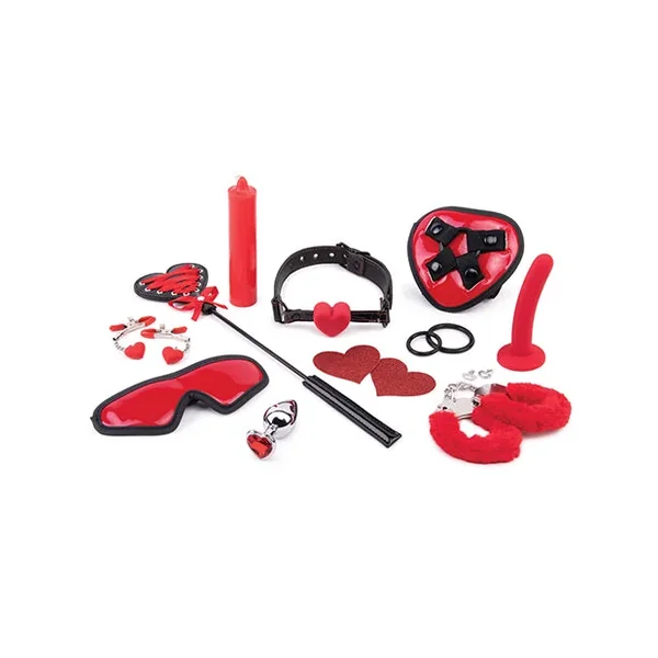 Whipsmart Heartbreaker 10 pc Set – Black/Red