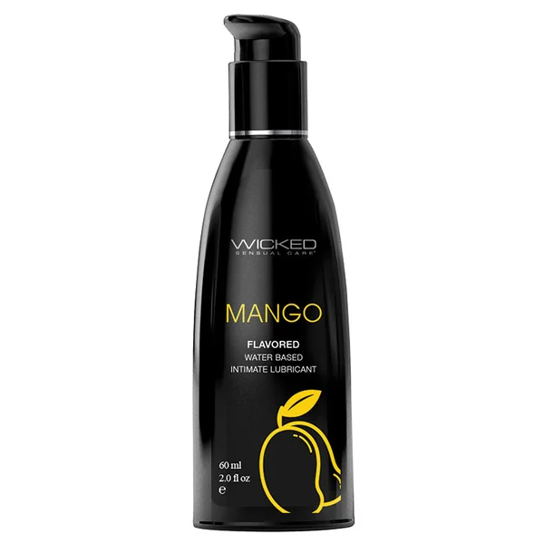 Wicked Aqua Flavored Lube - Mango 2oz