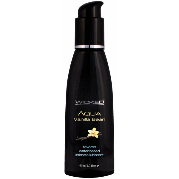 WICKED AQUA VANILLA BEAN LUBE 2 OZ