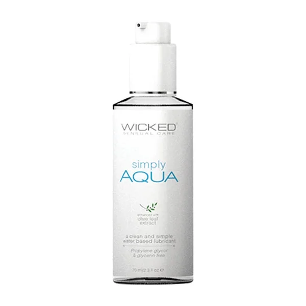 Wicked Sensual Care Simply Aqua Water Based Lubricant