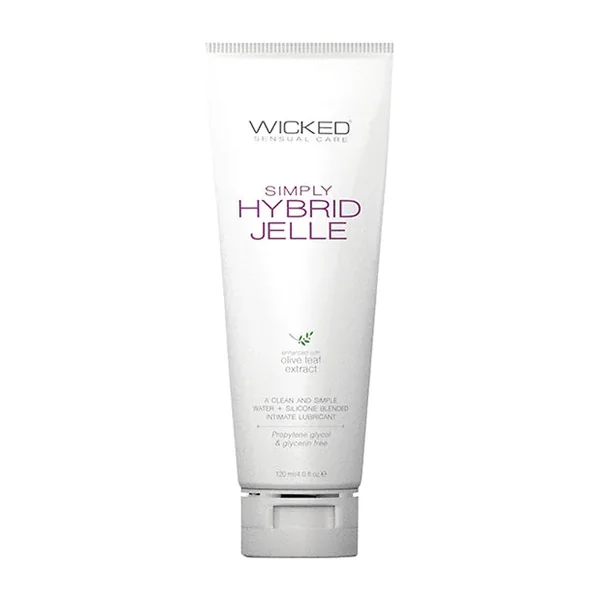Wicked Sensual Care Simply Hybrid Jelle Lubricant – 4 oz