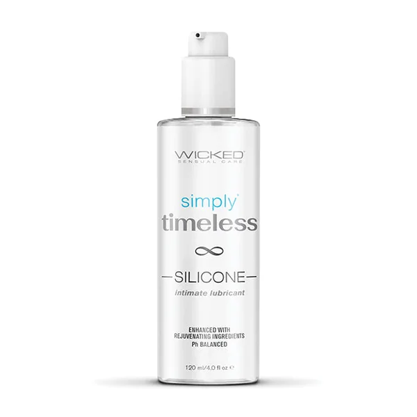 Wicked Sensual Care Simply Timeless Silicone Lubricant - oz