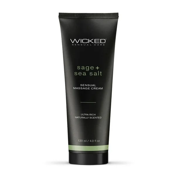 Wicked Sensual Massage Cream – Sage and Sea Salt